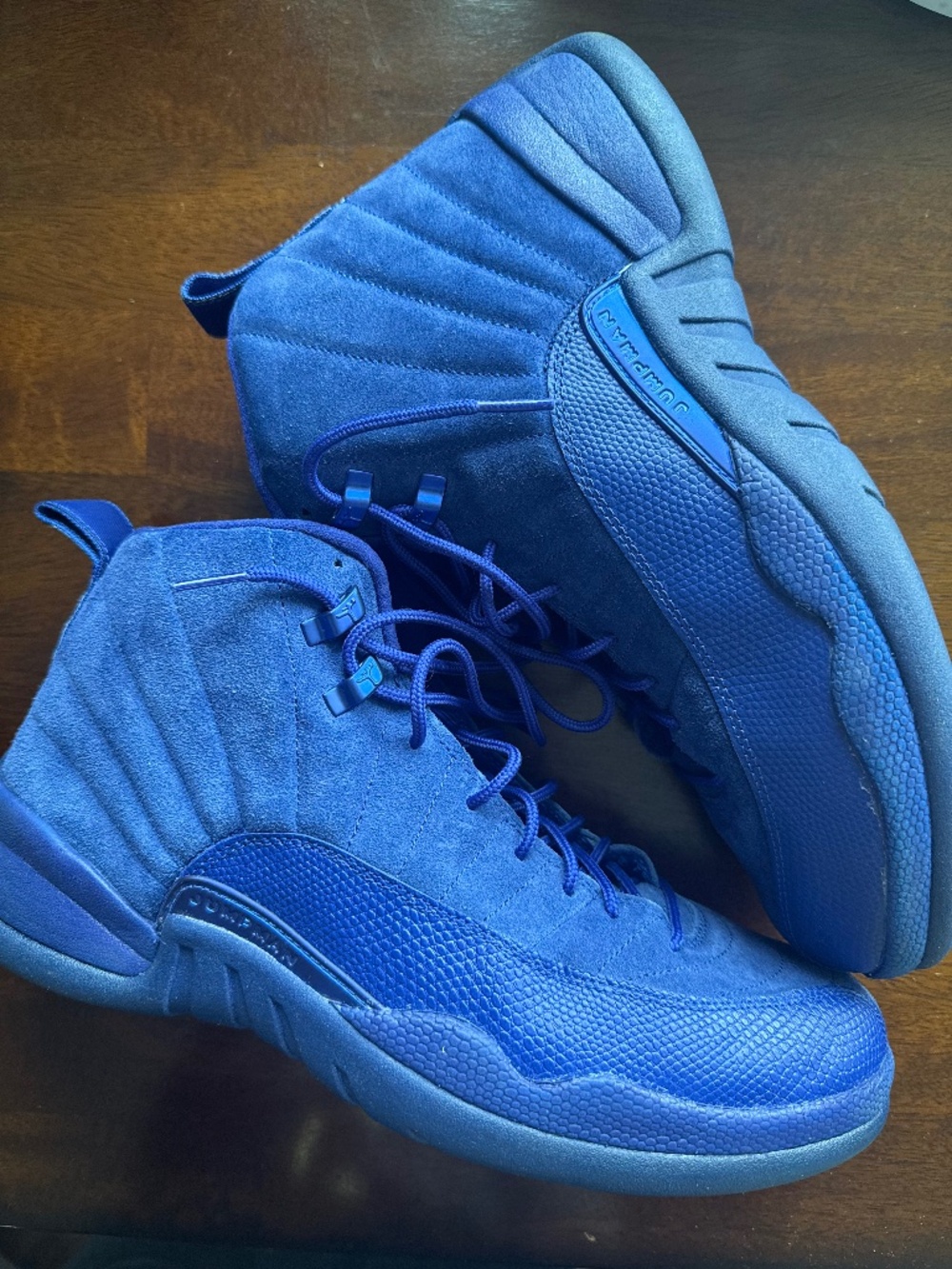 Nike Air Jordan 12 Retro "Deep Royal Blue". Re-released 2016. Size 12.
